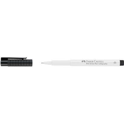 FABER-CASTELL Tuschestift PITT artist pen, wei