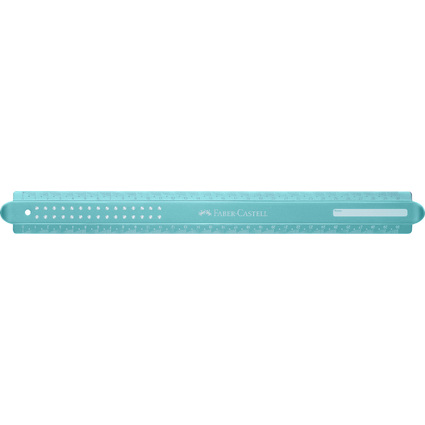 FABER-CASTELL Lineal SPARKLE, 300 mm, farbig sortiert