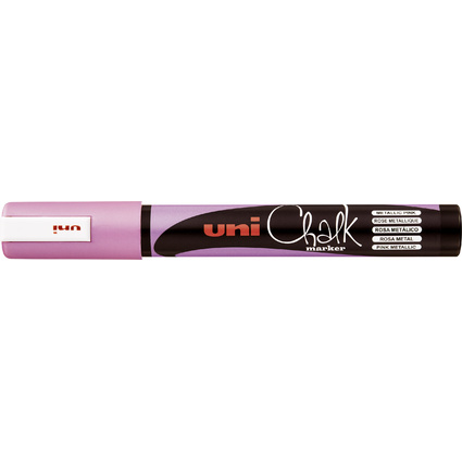 uni-ball Kreidemarker Chalk marker PWE5M, rosa metallic