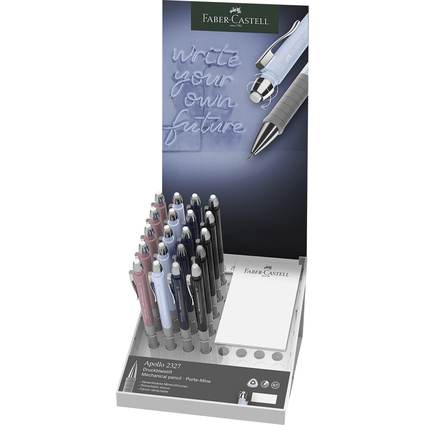 FABER-CASTELL Druckbleistift APOLLO 2327, im Display