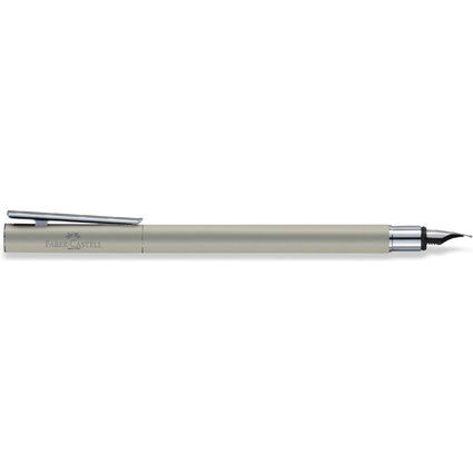 FABER-CASTELL Fllhalter NEO Slim Edelstahl, matt, F