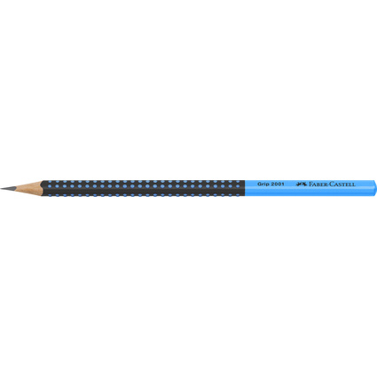 <small>FABER-CASTELL Bleistift GRIP 2001 TWO TONE blau (517010)</small>