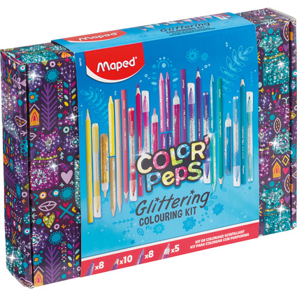 <small>Maped Glittering Zeichenset COLOR'PEPS 31-teilig (984722)</small>