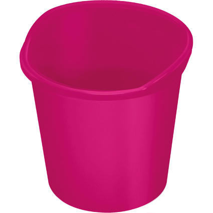helit Papierkorb "the joy", PP, 13 Liter, pink
