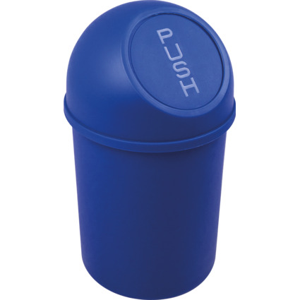 helit Abfalleimer "the flip", 6 Liter, blau