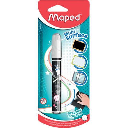 Maped Kreidemarker, 1er Blister, wei