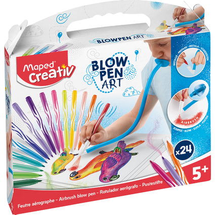 Maped Creativ Pustestift BLOW PEN "Art", 32-teilig