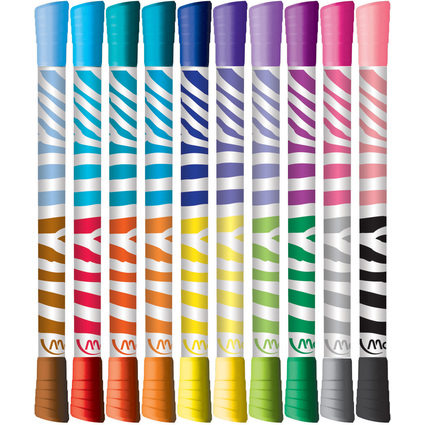 <small>Maped Doppel-Fasermaler DUO COLOR'PEPS 10er Kartonetui (847010)</small> <small>Maped Doppel-Fasermaler DUO COLOR'PEPS 10er Kartonetui (847010)</small>