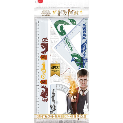 Maped Geometrie-Set HARRY POTTER, 4-teilig