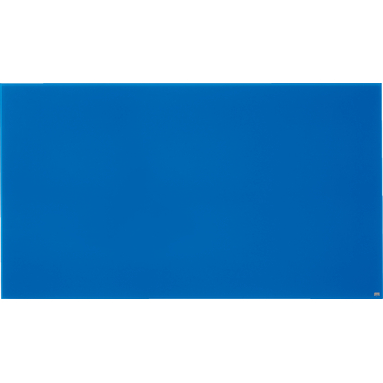nobo Glas-Magnettafel Impression Pro Widescreen, 85", blau