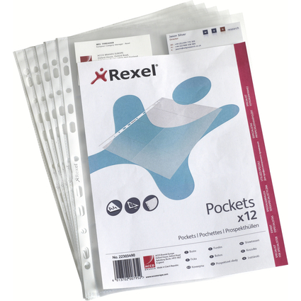 REXEL Sichthlle Top Quality, A4, PP, milchig, 0,15 mm