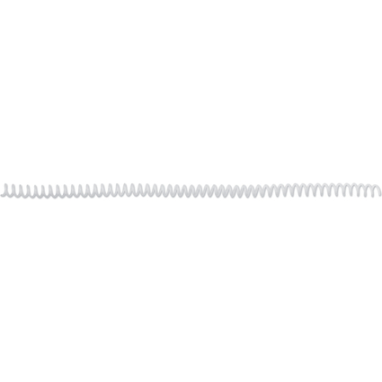 GBC Plastikbinderücken CoilBind, DIN A4, 18 mm, weiß