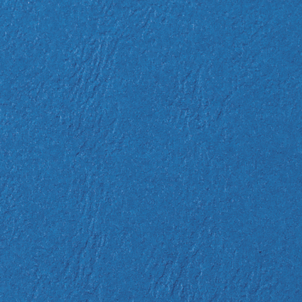 GBC Einbanddeckel LeatherGrain, DIN A4, 250 g/qm, blau