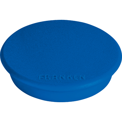 FRANKEN Haftmagnet, Haftkraft: 300 g, Durchm. 24 mm, blau