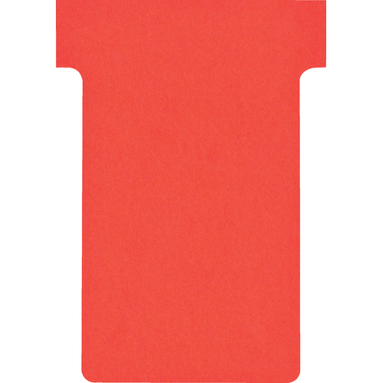 FRANKEN T-Karten, Gre 2 / 48 x 84 mm, rot