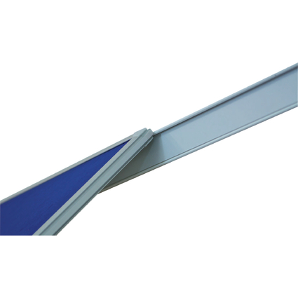 FRANKEN Wandschienen-Set PRO, 2.000 x 60 mm, silber