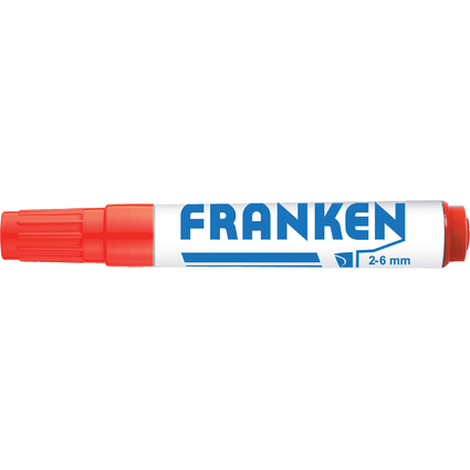 FRANKEN Flipchart Marker, Strichstrke: 2-6 mm, rot