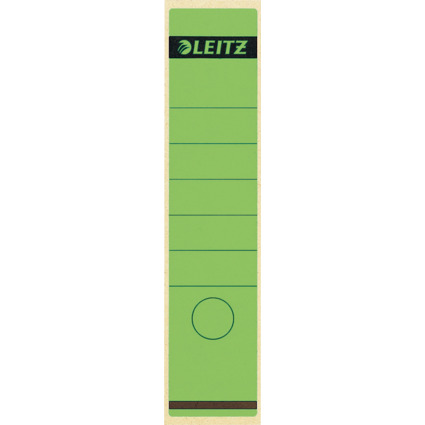 LEITZ Ordnerrcken-Etikett, 61 x 285 mm, lang, breit, grn