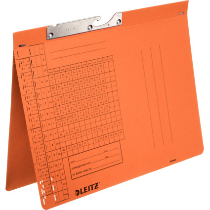 LEITZ Pendelhefter, A4, Behrdenheftung, orange, 320 g/qm