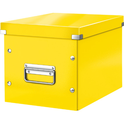 LEITZ Ablagebox Click & Store WOW Cube M, gelb