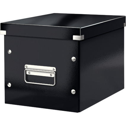LEITZ Ablagebox Click & Store WOW Cube M, schwarz