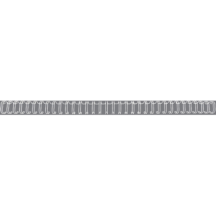 GBC Drahtbindercken WireBind, A4, 34 Ringe, 9,5 mm, wei