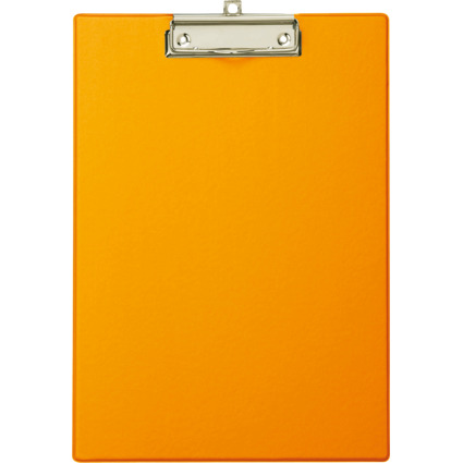 MAUL Klemmbrett, DIN A4, mit Folienberzug, orange