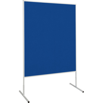 MAUL Moderationstafel standard, (B)1.200 x (H)1.500 mm, blau