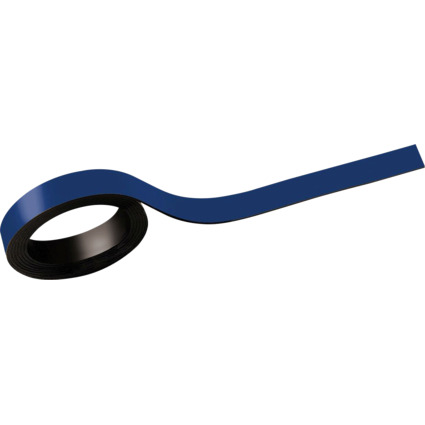 MAUL Magnetstreifen, (B)10 mm x (L)1.000 mm, blau