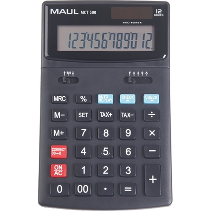 <small>MAUL Tischrechner MCT 500 12-stellig schwarz (7269690)</small>