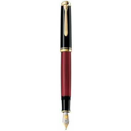 Pelikan Fllhalter "Souvern 800", schwarz/rot, F