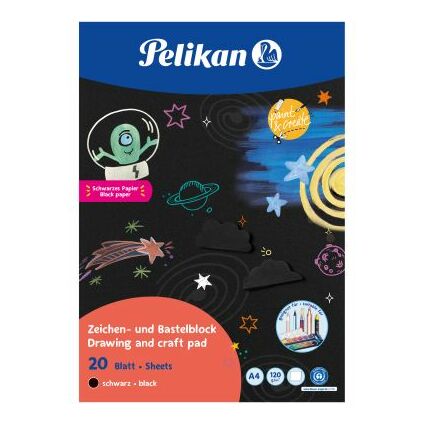 <small>Pelikan Zeichenblock C4/20 DIN A4 120 g/qm 20 Blatt (101578)</small>