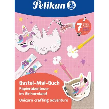 Pelikan Bastel- und Ausmalbuch "Einhornland", DIN A4