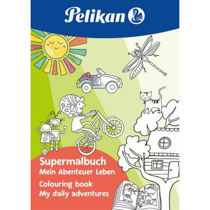 <small>Pelikan Super-Malbuch "Mein Abenteuer Leben" DIN A4 (101523)</small>
