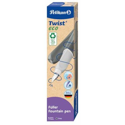 Pelikan Twist Fllhalter eco, grau