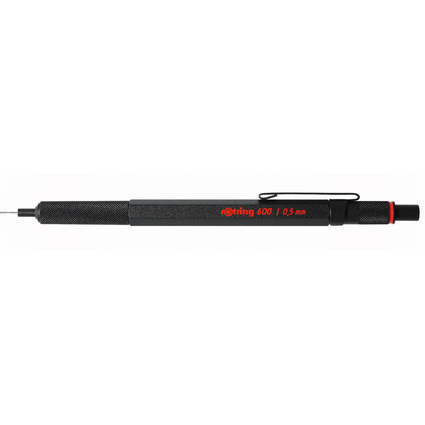 rotring Feinminenstift 600, 0,5 mm, schwarz