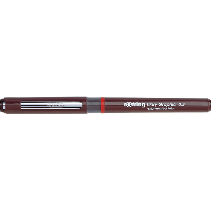 rotring Tikky Graphic Faserschreiber, Strichstrke 0,3 mm