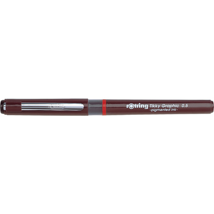 rotring Tikky Graphic Faserschreiber, Strichstrke 0,5 mm