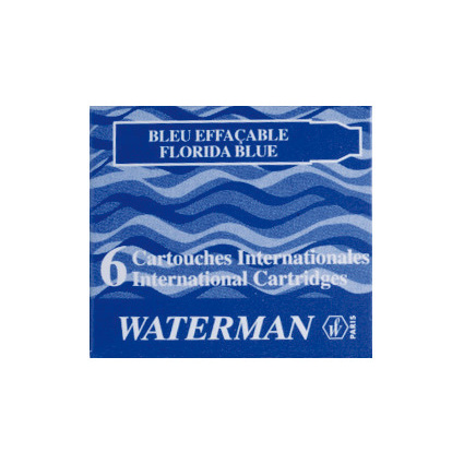 WATERMAN Standard Tintenpatronen, schwarz