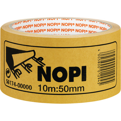 NOPI Doppelseitiges Klebeband aus PP, 50 mm x 10 m