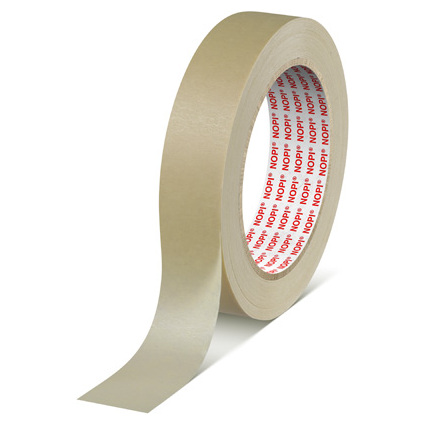 NOPI Allzweck-Abdeckband Papier, 25 mm x 50 m, beige