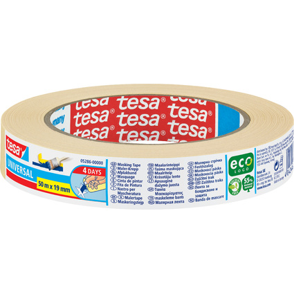 tesa ecoLogo Maler Krepp Universal Papierabdeckband