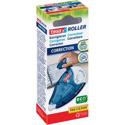 tesa ecoLogo Korrekturroller Refill Correction