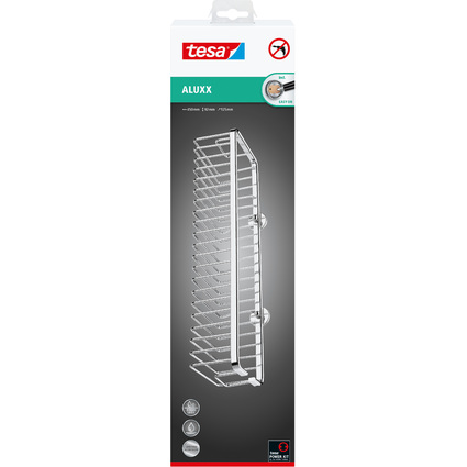 <small>tesa Duschkorb ALUXX L viereckig Aluminium verchromt (40206-00000-00)</small>