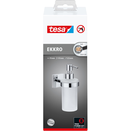 <small>tesa Seifenspender EKKRO satiniertes Glas Füllmenge 200 ml (40239-00000-00)</small>