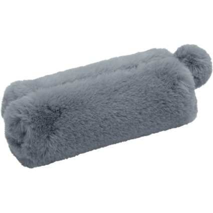 <small>WEDO Schlamper-Etui "FLUFFY" aus Plüsch blaugrau (242 74041)</small>