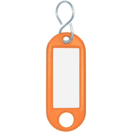 WEDO Schlsselanhnger S-Haken, orange, Gropackung