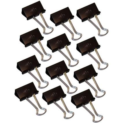 <small>WEDO Foldback-Klammer (B)32 mm Klemmweite: 13 mm schwarz (64 21432)</small>