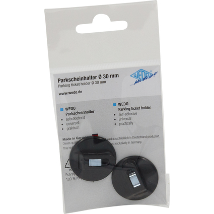 <small>WEDO Parkschein-Universalhalter-Set schwarz (64 301001)</small>