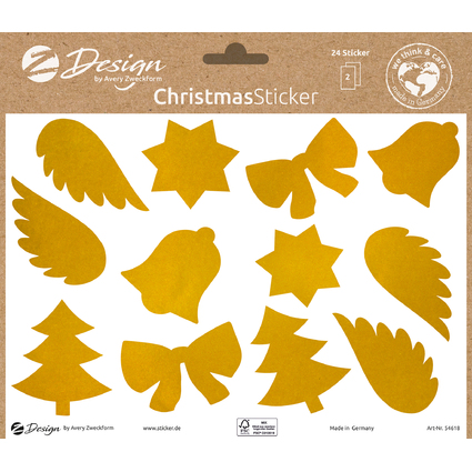 AVERY Zweckform ZDesign Trend Sticker WEIHNACHTEN